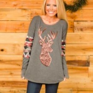 Reindeer blouse